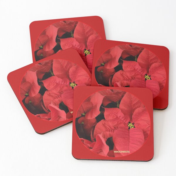Item preview, Floral Red Poinsettia by Wagonesta  designed and sold by Wagonesta.