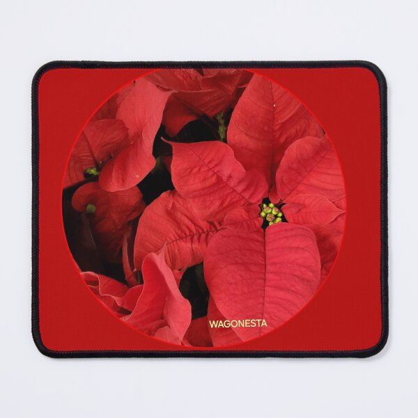 Item preview, Floral Red Poinsettia by Wagonesta  designed and sold by Wagonesta.