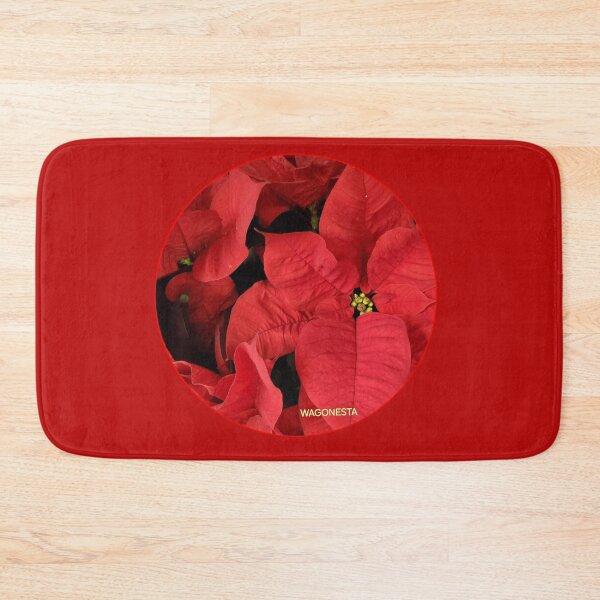 Item preview, Floral Red Poinsettia by Wagonesta  designed and sold by Wagonesta.