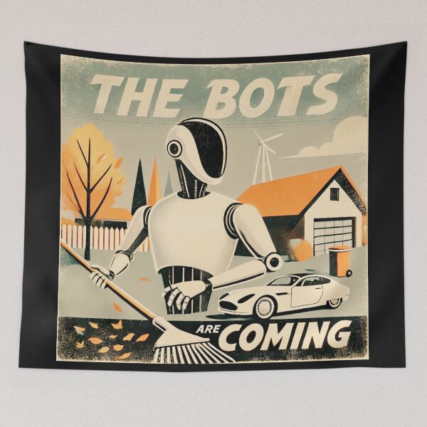 Item preview, humanoid robot designed and sold by TEEJAMBOREE.