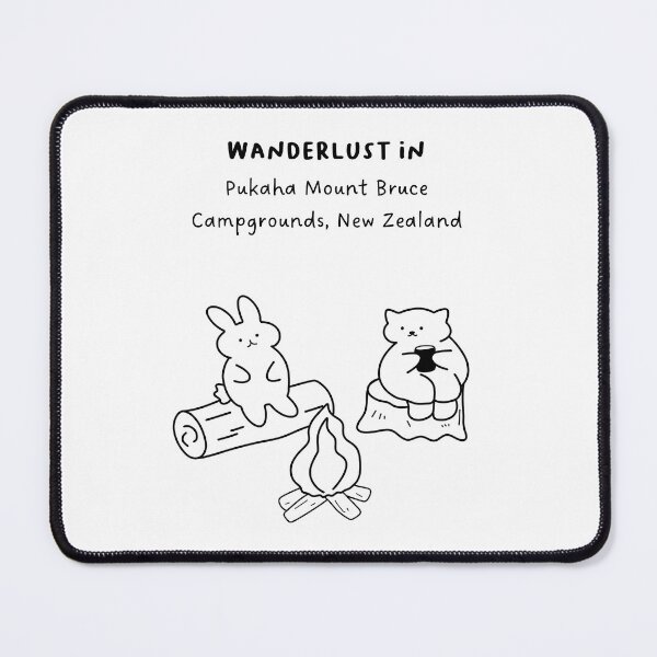 Item preview, Wanderlust in Pukaha Mount Bruce Campgrounds, New Zealand designed and sold by RM-Journey.