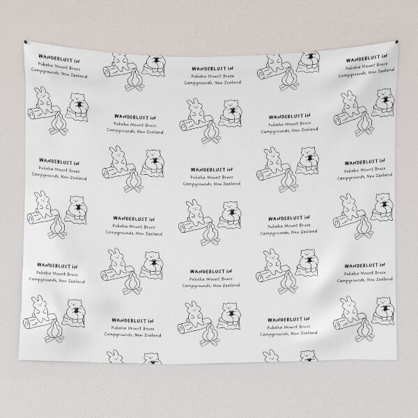 Item preview, Wanderlust in Pukaha Mount Bruce Campgrounds, New Zealand designed and sold by RM-Journey.