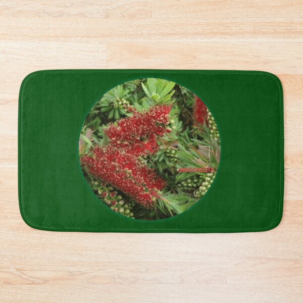 Item preview, Floral Bottlebrush with Gold by Wagonesta  designed and sold by Wagonesta.