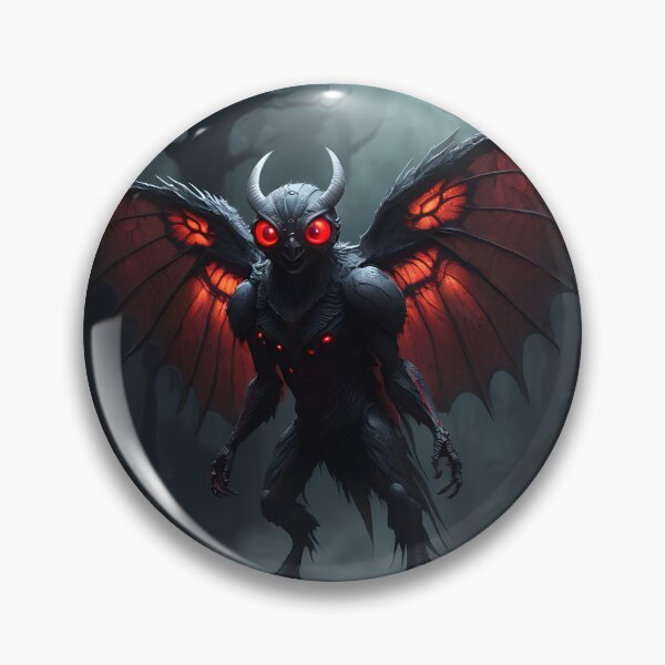 Item preview, Mothman Lurking in Darkness designed and sold by MedusaFrost Creations.