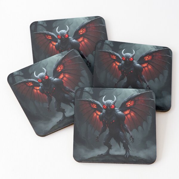 Item preview, Mothman Lurking in Darkness designed and sold by MedusaFrost Creations.