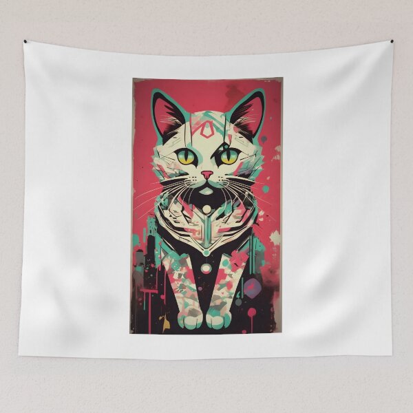 Item preview, Grunge Cat designed and sold by webjmf.