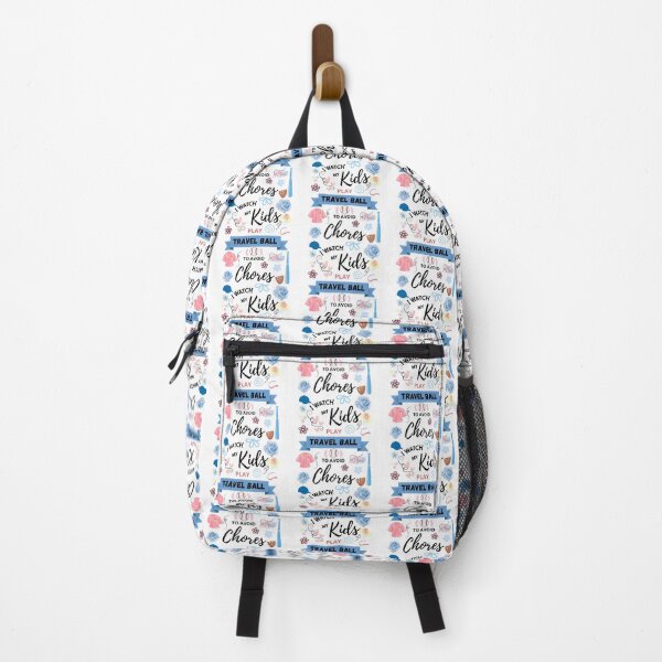 Artikelvorschau, Ich schaue meinen Kindern beim Travel Ball spielen zu, um lästige Pflichten zu vermeiden - Lustiges Baseball-Mama-Design entworfen und verkauft von DucksOnAPond.