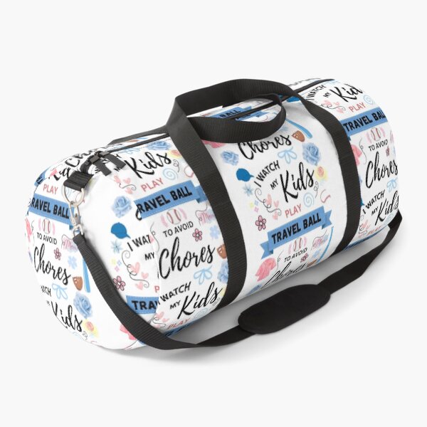 Item preview, I Watch My Kids Play Travel Ball to Avoid Chores - Funny Baseball Mom Design designed and sold by DucksOnAPond.