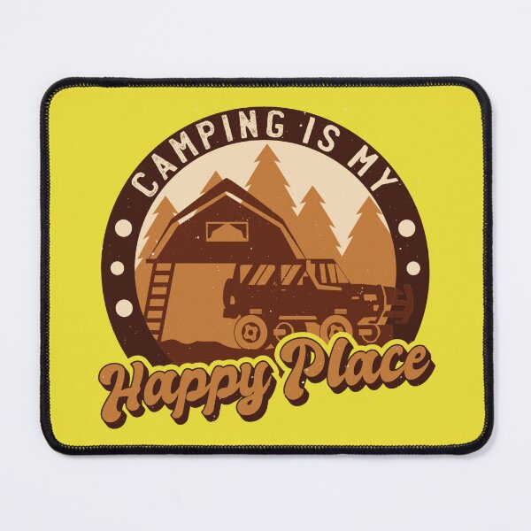 Item preview, Camping Is My Happy Place designed and sold by IronicalDesigns.