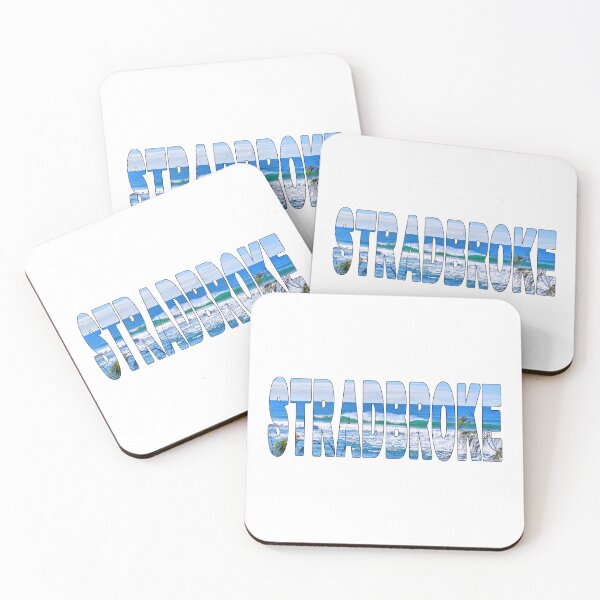 Item preview, STRADBROKE - Island Main Beach Surf With She-Oaks designed and sold by Adam Gormley.