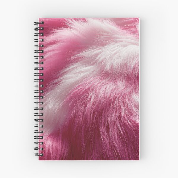 Item preview, Soft Plush Close-Up: Pink and White Fur Textures designed and sold by bAIryBarn.