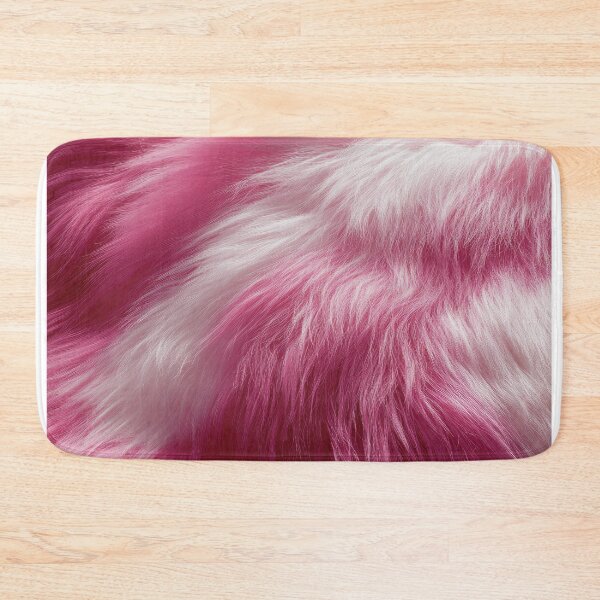 Item preview, Soft Plush Close-Up: Pink and White Fur Textures designed and sold by bAIryBarn.