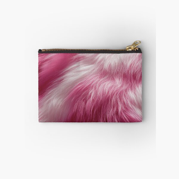 Item preview, Soft Plush Close-Up: Pink and White Fur Textures designed and sold by bAIryBarn.