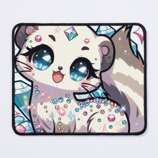 Item preview, Sparkling Ferret designed and sold by Solace Sparkles.