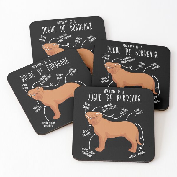 Item preview, Dogue de Bordeaux Dog Anatomy designed and sold by Clara Hollins.