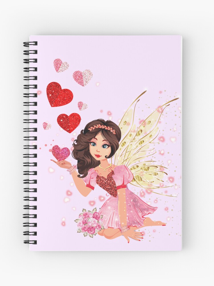 Thumbnail 1 of 3, Journal, Gigi and the Magical Fairy Hearts™ designed and sold by TeelieTurner.