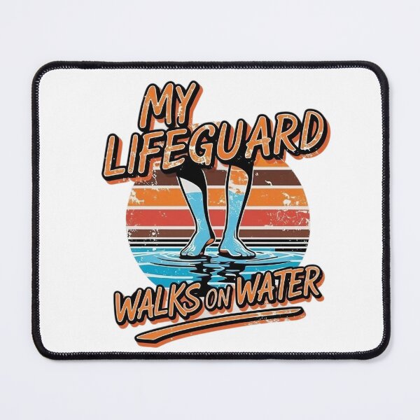 Item preview, My Lifeguard Walks on Water designed and sold by Faithloveshop.