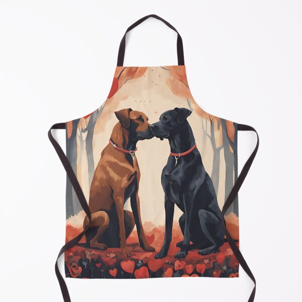 Item preview, Dogs in Love, dog, Lovings dogs designed and sold by GOLDENGARDENART.