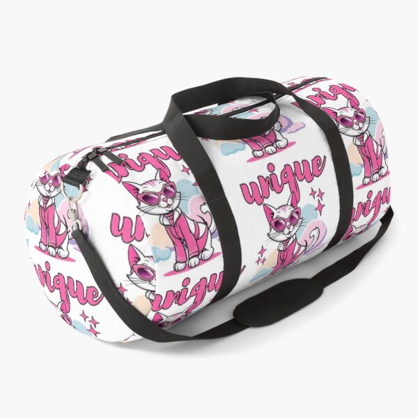 Item preview, Unique – Fashionista Pink Cat Illustration designed and sold by Ink on Thread.