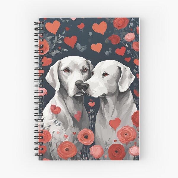 Item preview, Love, Dogs in Love, dog, Lovings dogs designed and sold by GOLDENGARDENART.
