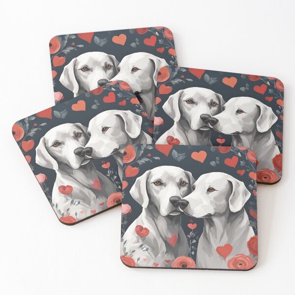 Item preview, Love, Dogs in Love, dog, Lovings dogs designed and sold by GOLDENGARDENART.