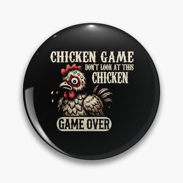 Item preview, Panicked Chicken Funny Chicken Game Don't Look At The Chicken   designed and sold by TeeByDesignsCo®.