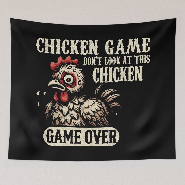 Item preview, Panicked Chicken Funny Chicken Game Don't Look At The Chicken   designed and sold by TeeByDesignsCo®.