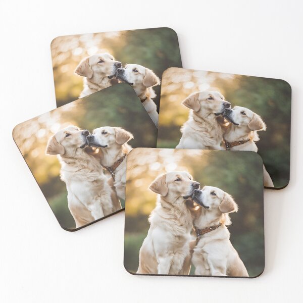 Item preview, Love, Dogs in Love, dog, Lovings dogs designed and sold by GOLDENGARDENART.