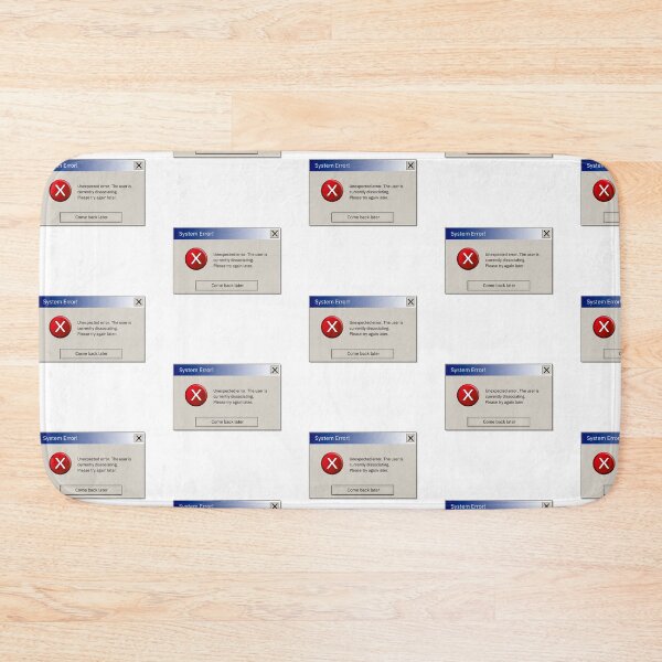 Item preview, System Unexpected Error User is Dissociating designed and sold by creativeloft.