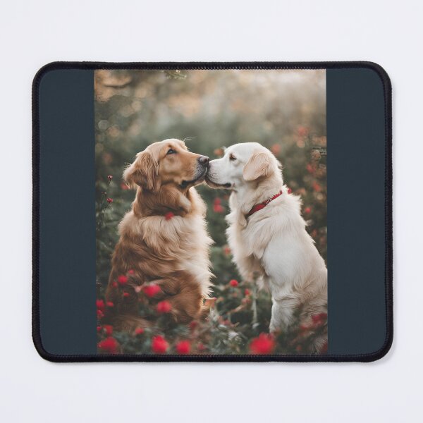 Artikelvorschau, Liebe, Verliebte Hunde, Hund, Lovings dogs, verliebte Hunde, zakochane psy, entworfen und verkauft von GOLDENGARDENART.