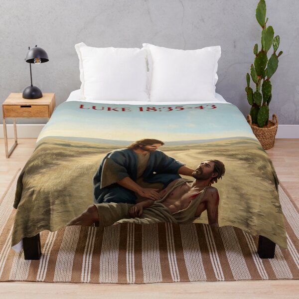 Item preview, Jesus's Divine Touch: The Miracle of Sight - Luke 18:35-43 designed and sold by jglobal360.