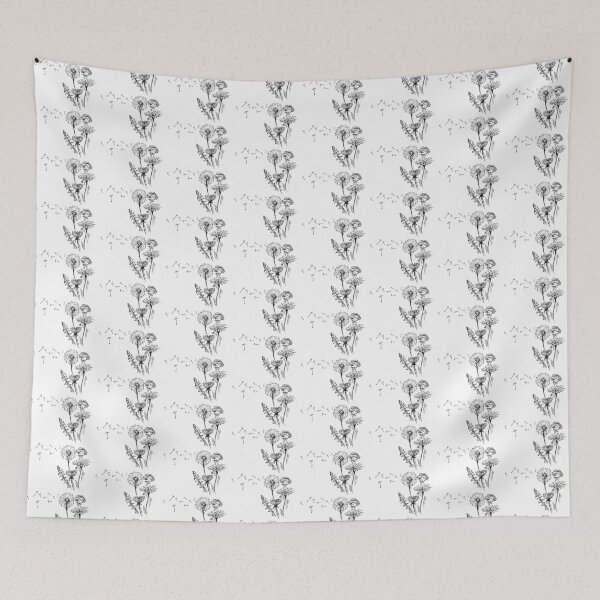 Item preview, Dandelions in the Wind (tattoo sketch) designed and sold by ameliam22.