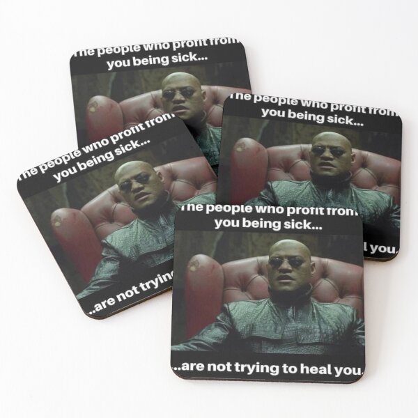 Item preview, THE PPL WHO PROFIT FROM YOU BEING SICK ARE NOT TRYING TO HEAL YOU designed and sold by memetee107.