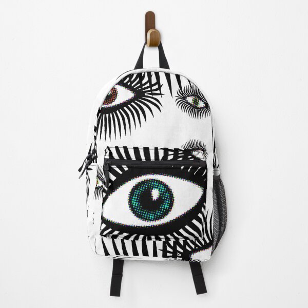Item preview, psychedelic eyes flying cosmogyral magic eyes color colorful designed and sold by Luzi Illustrella.