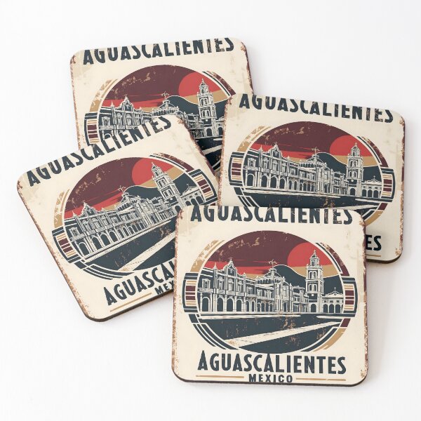 Item preview, Aguascalientes Guerrero Mexico 1950s Vintage Travel Tourism Poster  designed and sold by TravelersGems.