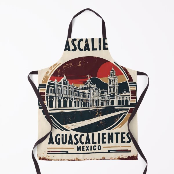 Item preview, Aguascalientes Guerrero Mexico 1950s Vintage Travel Tourism Poster designed and sold by TravelersGems.