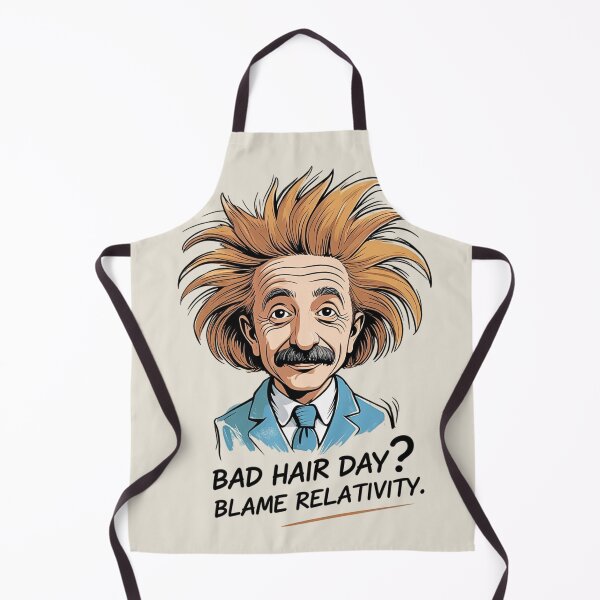 Item preview, Bad Hair Day? Blame Relativity – Funny Einstein T-Shirt designed and sold by trendpotion.