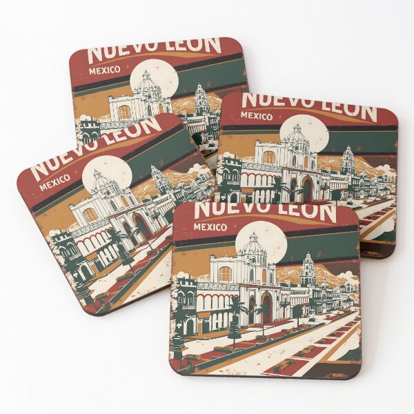 Item preview, Nuevo Leon Mexico 1950s Vintage Travel Tourism Poster  designed and sold by TravelersGems.