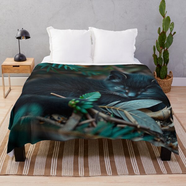 Item preview, Sleeping Black Kitten designed and sold by Skye Ryan-Evans.