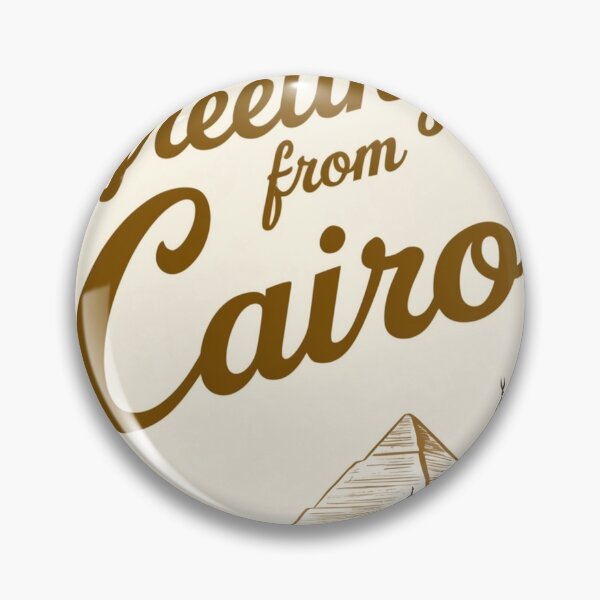 Item preview, Greetings from Cairo Egypt Argentina Vintage Travel Retro Postcard Design designed and sold by TravelPostcardGems.