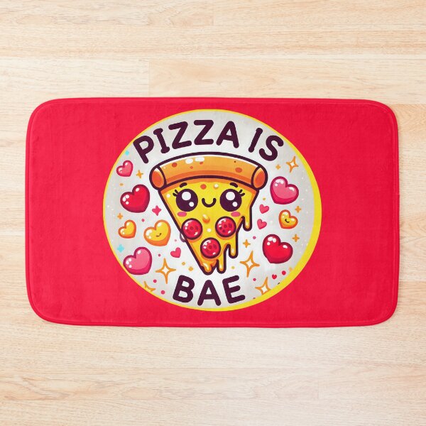 Item preview, Cute Pizza Love: Bae Forever designed and sold by AdelkoDesigns.