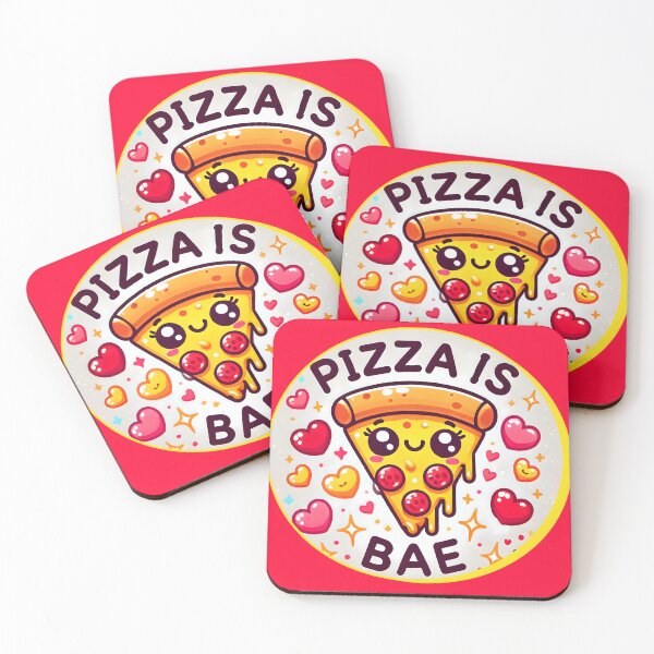 Item preview, Cute Pizza Love: Bae Forever designed and sold by AmvaDesigns.