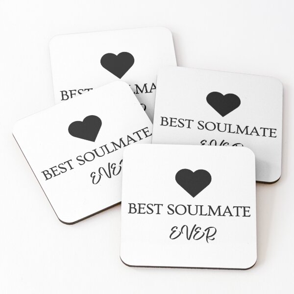 Item preview, Best Soulmate Ever Version 2 in Black designed and sold by twistedblogger.