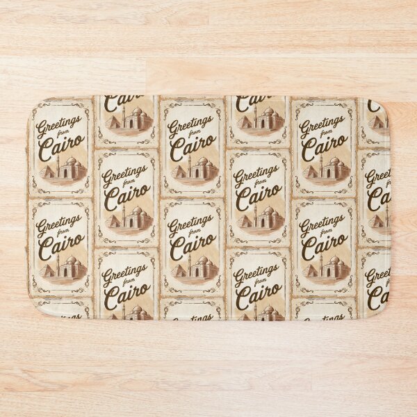 Item preview, Greetings from Cairo Egypt Argentina Vintage Travel Retro Postcard Design designed and sold by TravelPostcardGems.