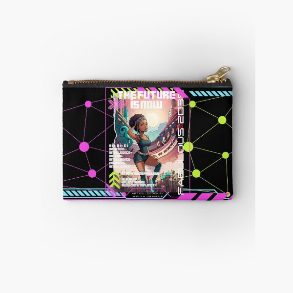 Item preview, The Future Is Now Fabulous Cyberpunk Woman Futuristic  designed and sold by Melan Designs.