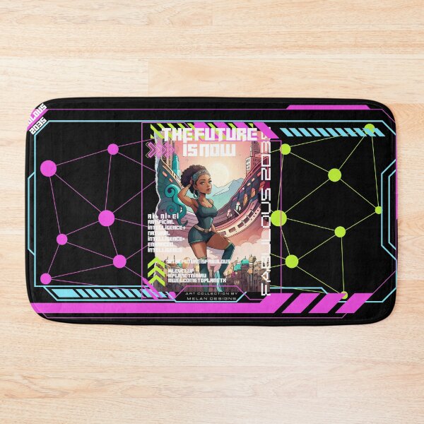 Item preview, The Future Is Now Fabulous Cyberpunk Woman Futuristic  designed and sold by Melan Designs.