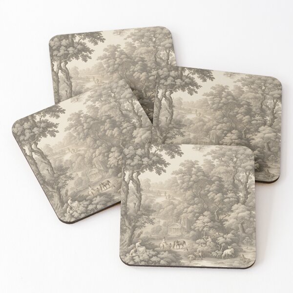 Item preview, Rural Exotic Toile designed and sold by Rue Design Company.