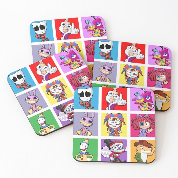 Item preview, the amazing digital circus chibis fanart designed and sold by Fanart work.