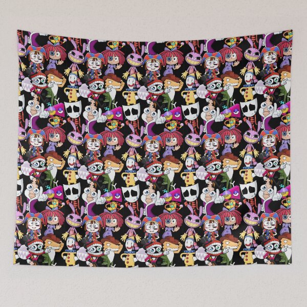 Item preview, the amazing digital circus chibis fanart designed and sold by vectordraw.