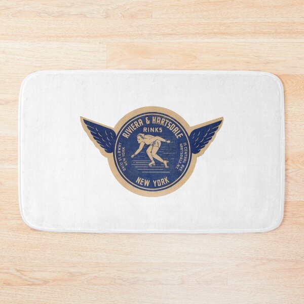 Item preview, Pista de patinaje Riviera Roller Rink, ciudad de Nueva York, Hartsdale Roller Drome, Hartsdale, Nueva York, pegatina para pista de patinaje sobre ruedas, diseño de etiqueta 3 designed and sold by tislord.